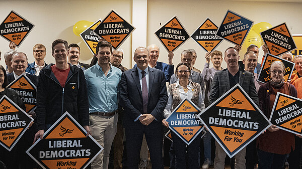 Horley Liberal Democrats team photo