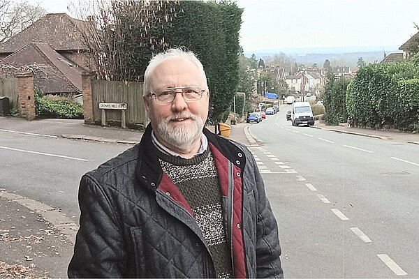 Steve Kulka our candidate for Redhill West & Meadvale Steve Kulka